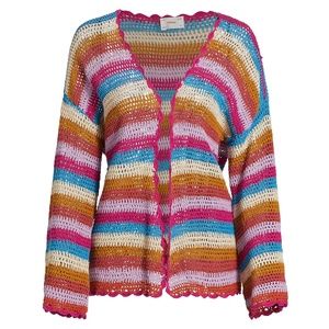 XIRENA - Carsyn Crocheted Cotton Cardigan | Color: Dreamstate | Size XS | NWT
